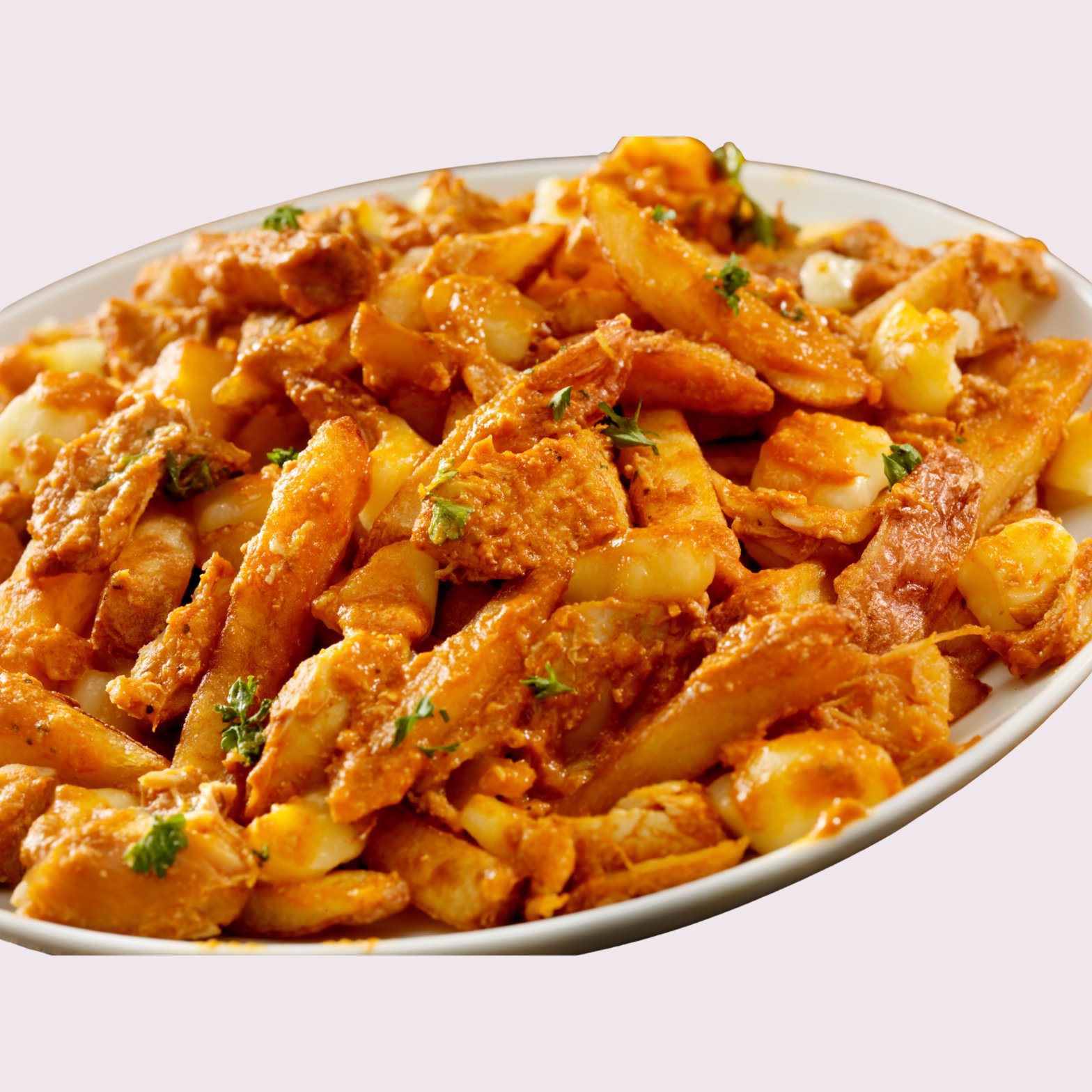 Authentic Canadian poutine
