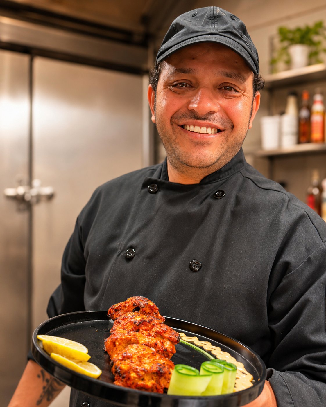 Chef Ankur of Zaffran Curry and Kabab
