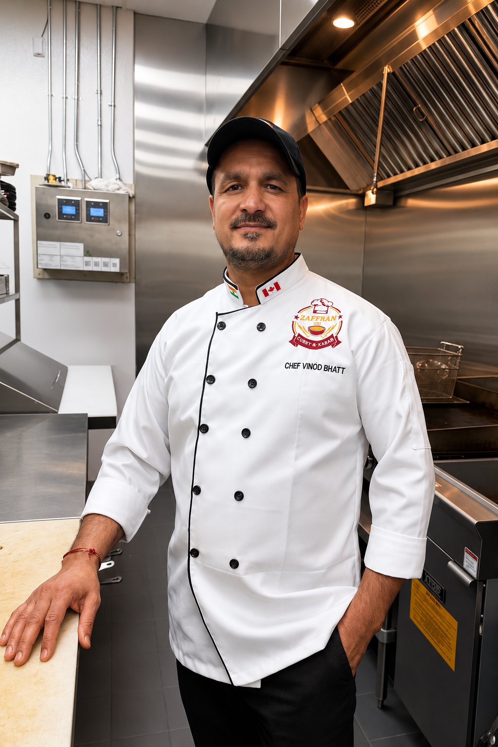 Chef Vinod of Zaffran Curry and Kabab