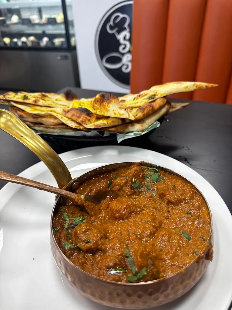 Indian curry dishes at Silver Spoon Edmonton