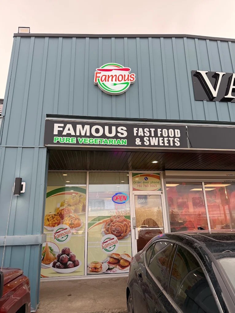 Famous Fast Food & Sweets storefront