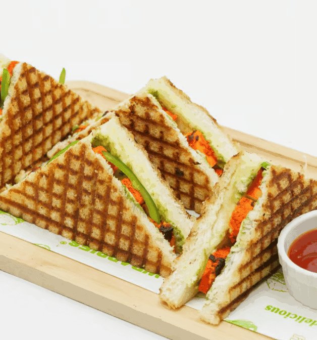 Grilled vegetable sandwich from Famous Fast Food & Sweets