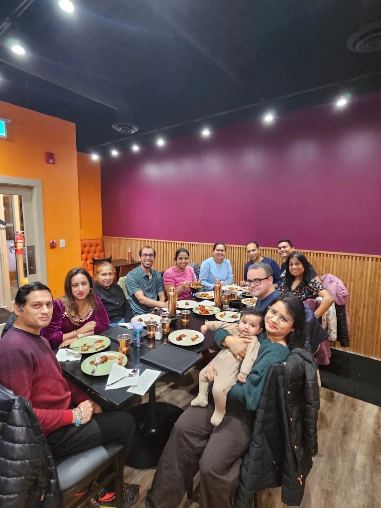 Guests dining at Mehman restaurant