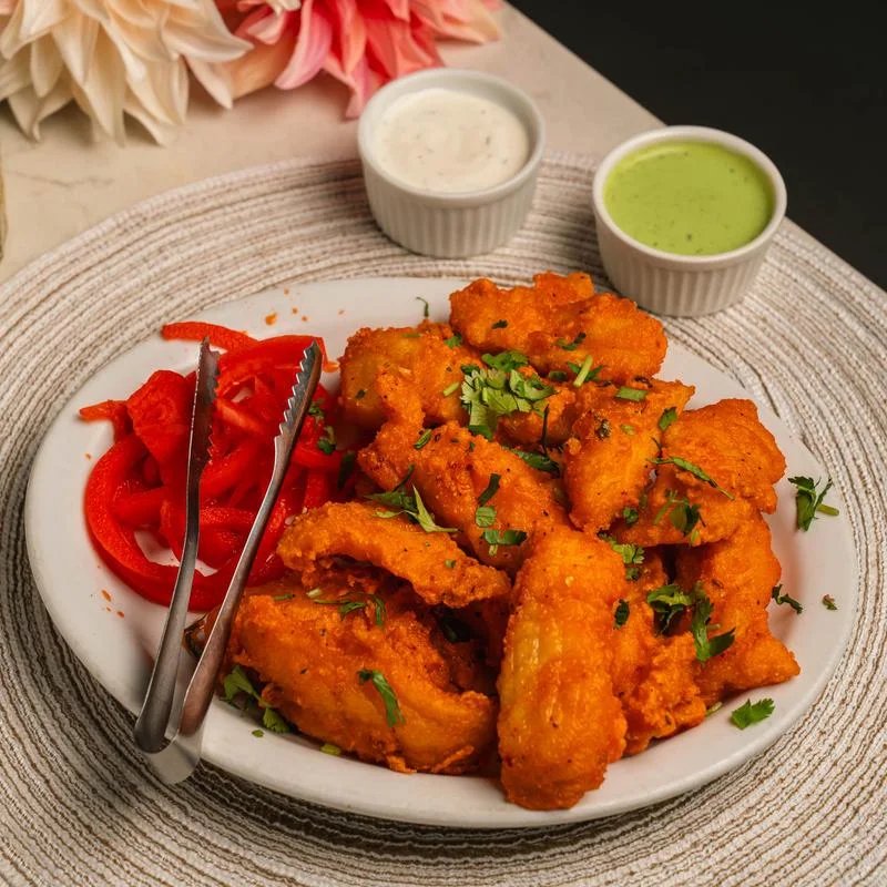 Crispy chilli appetizer at Rasoi on 50th