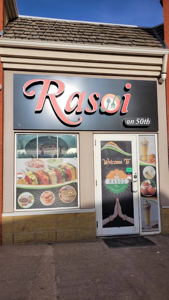Rasoi on 50th storefront