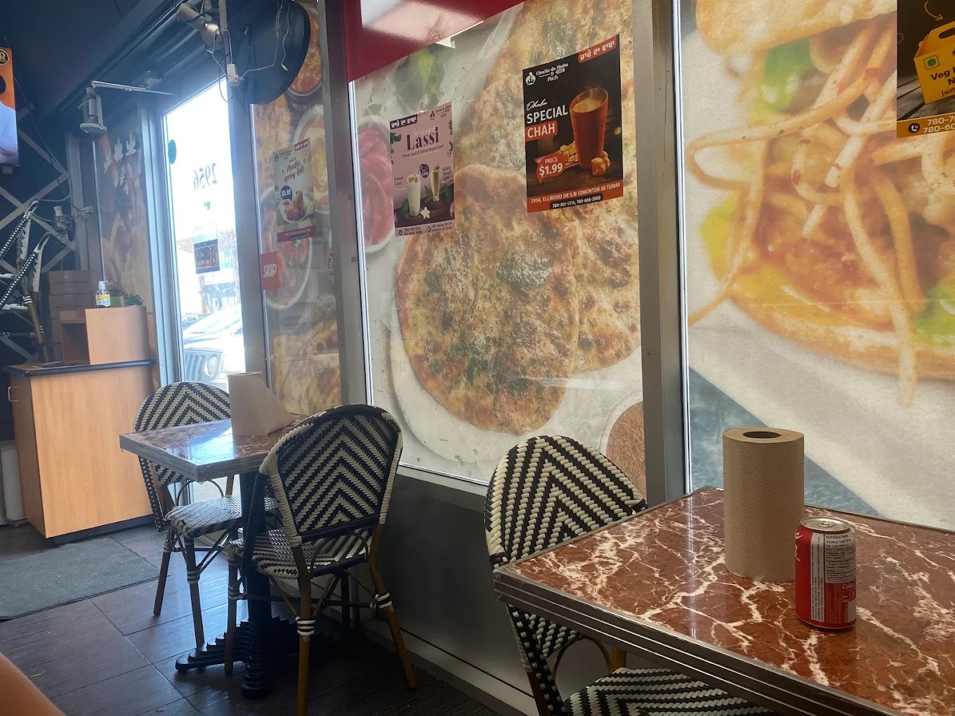 Seating by the window