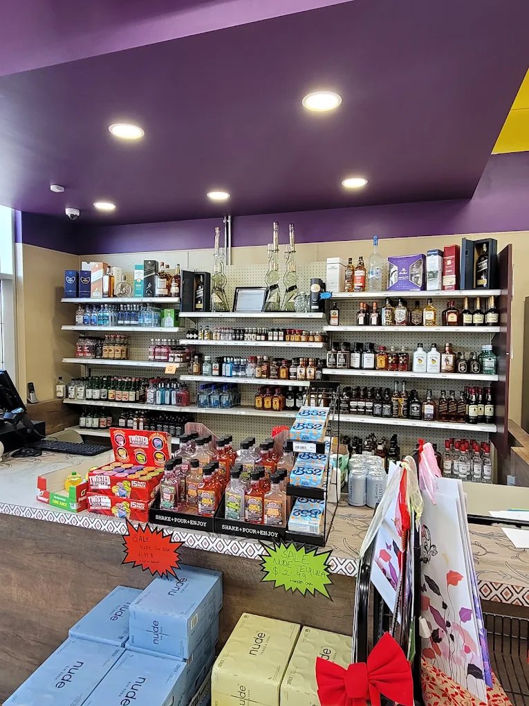Store interior counter