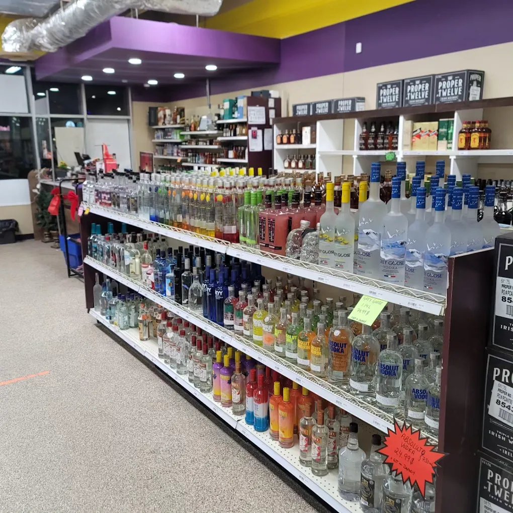 Premium bottle selection