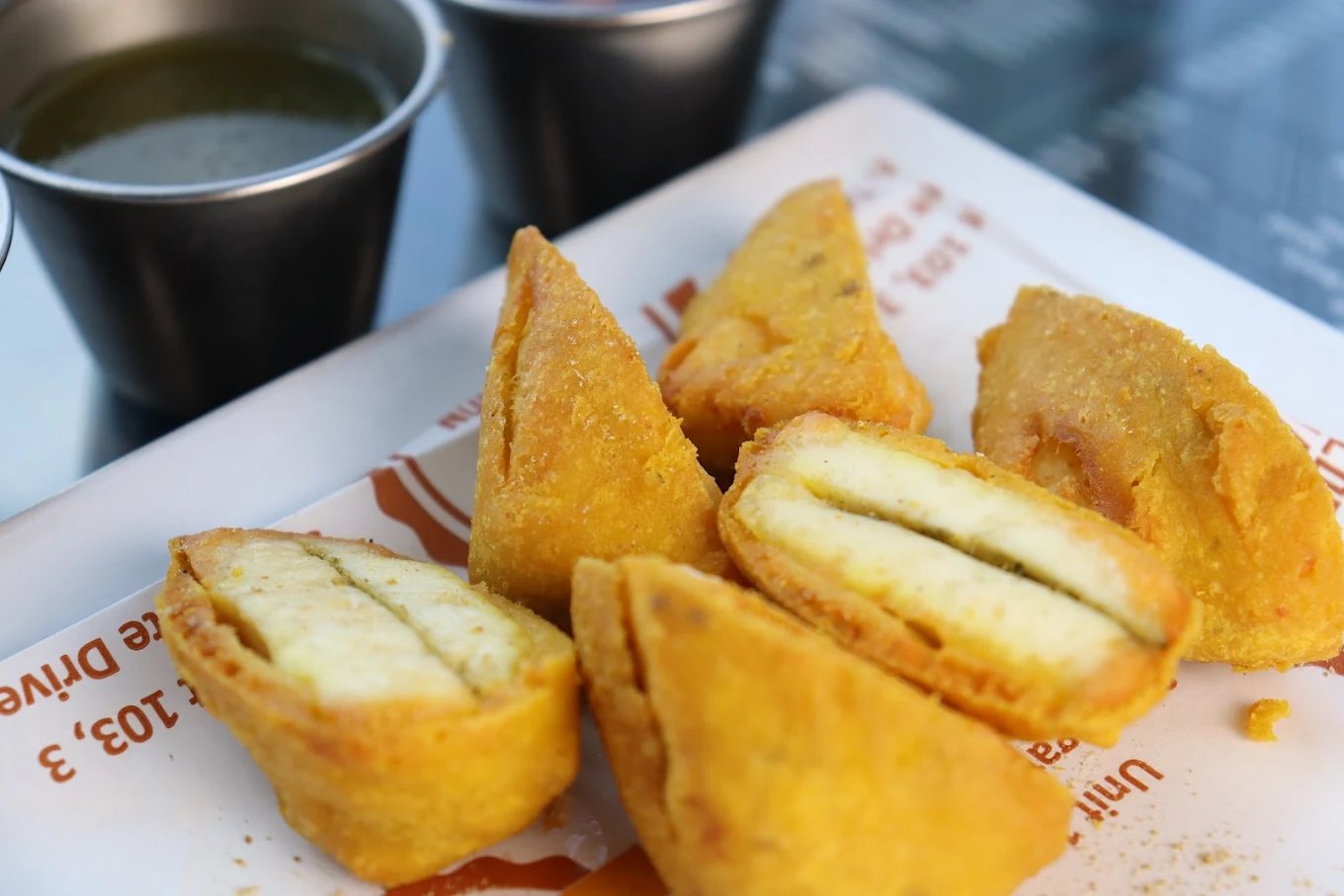 Paneer Pakoda at Golden Cinnamon