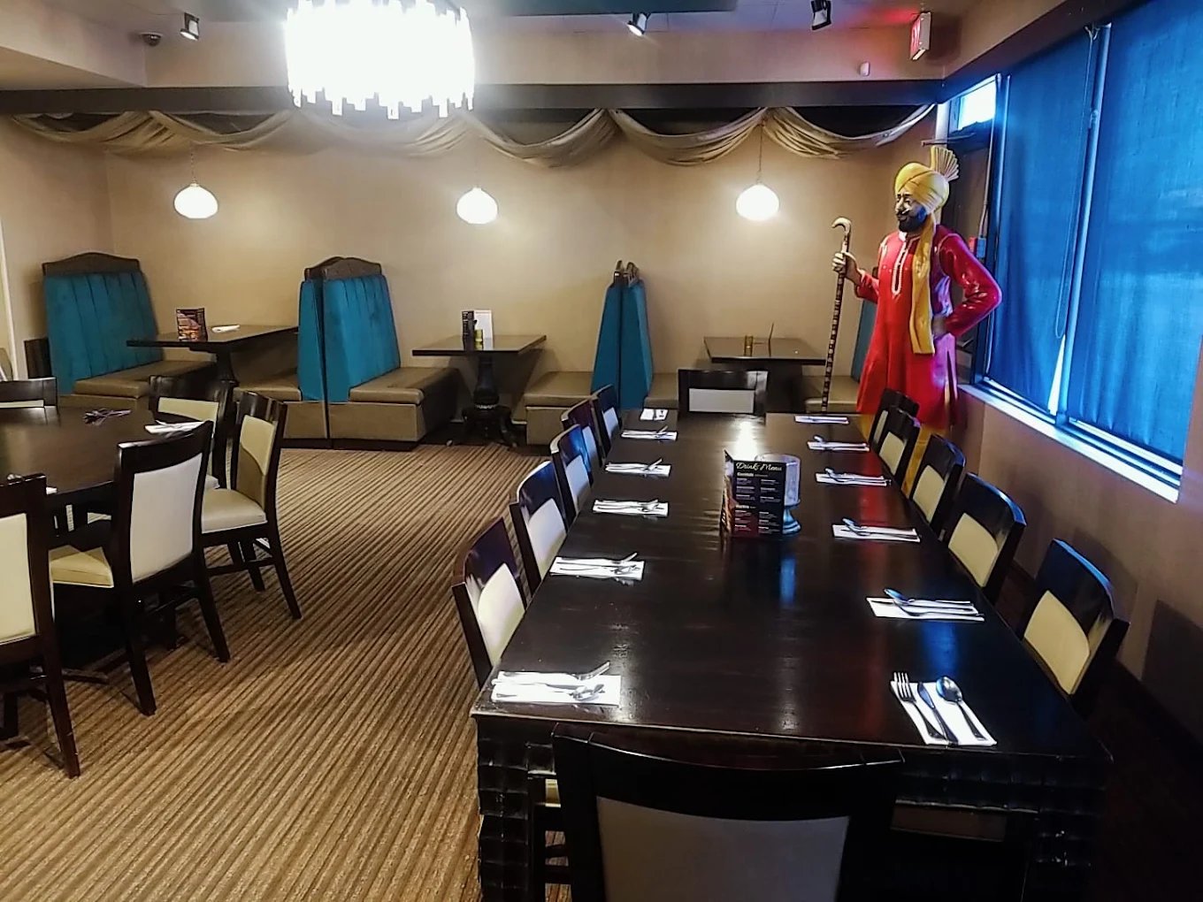Private dining room for celebrations at New Asian Village Edmonton