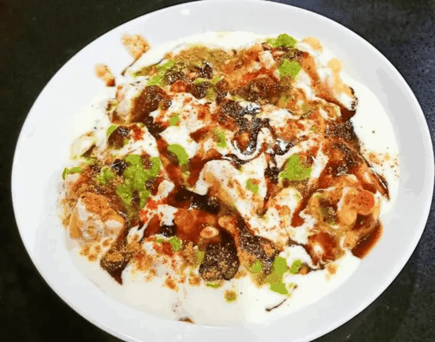 Indian street food chaat