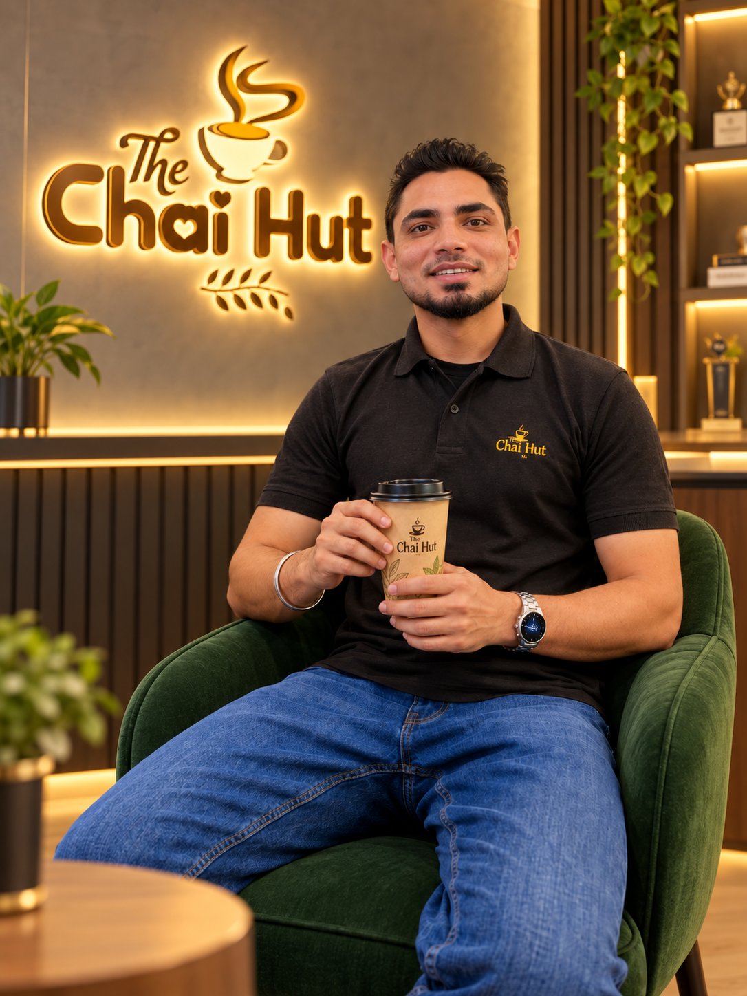 The Chai Hut founder