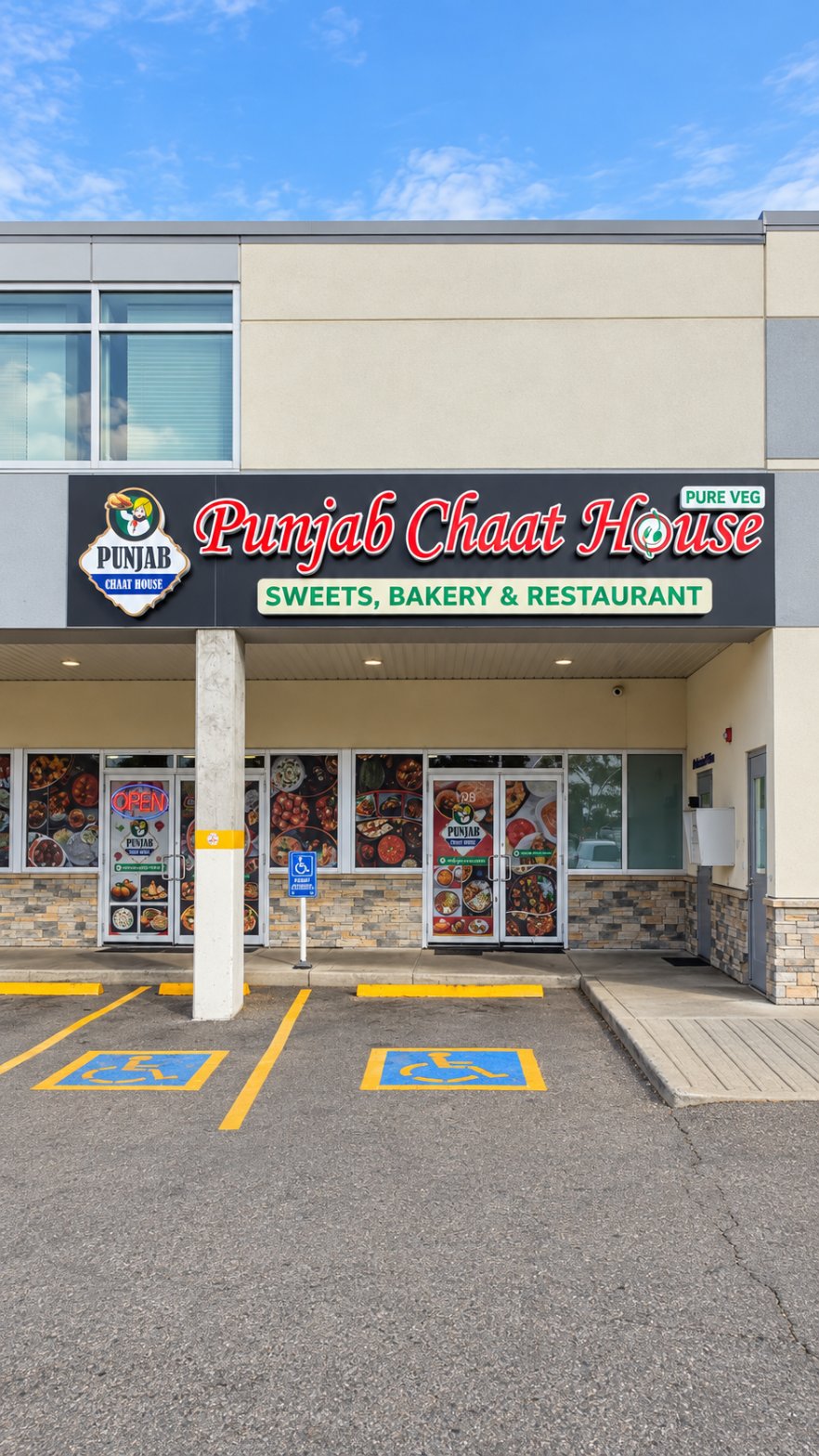 Punjab Chaat House Calgary storefront