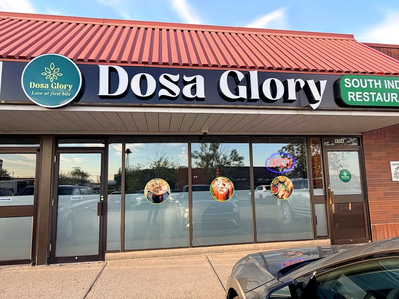 Dosa Glory storefront in Edmonton