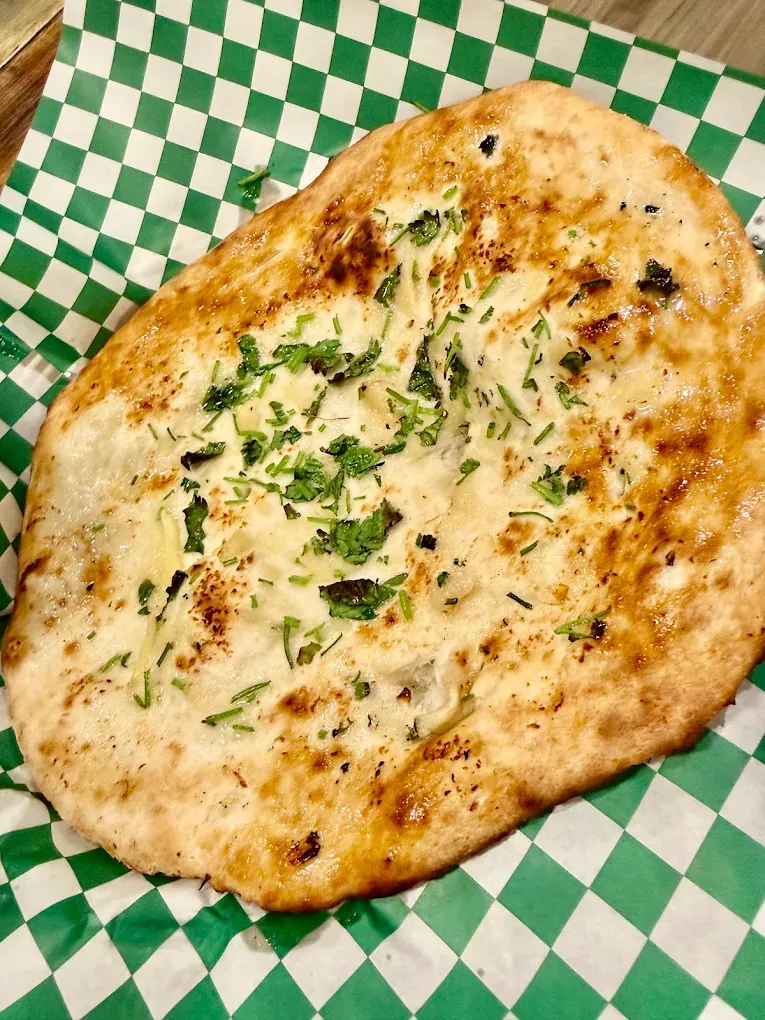 Fresh naan at Chenab
