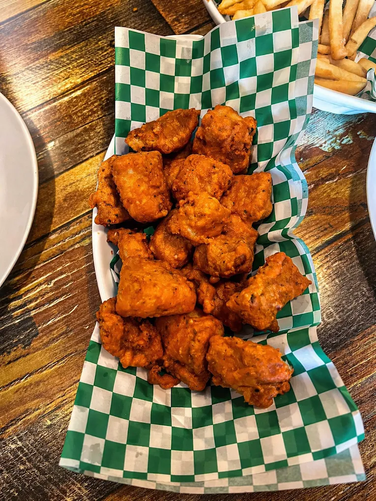 Crispy fried appetizer at Chenab