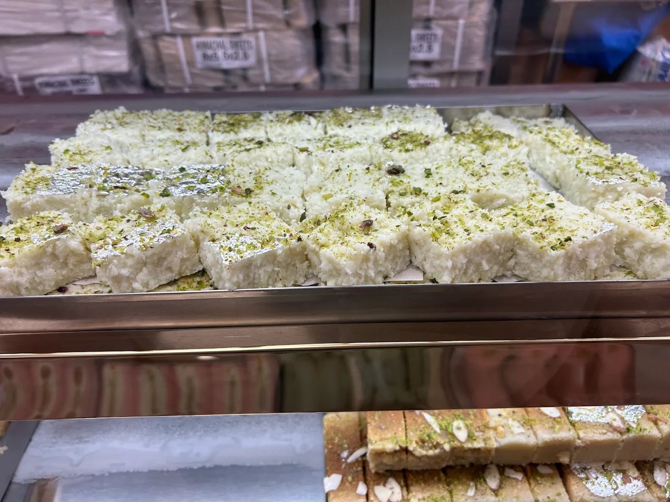 Pistachio milk sweets