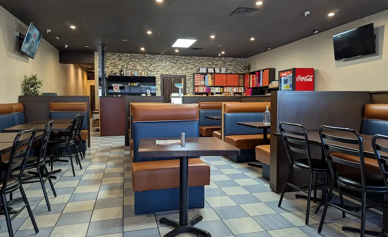 Inside Zaika of India restaurant in Beaumont