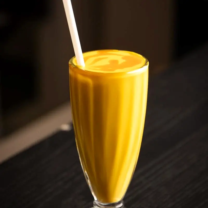 Glass of Mango Lassi