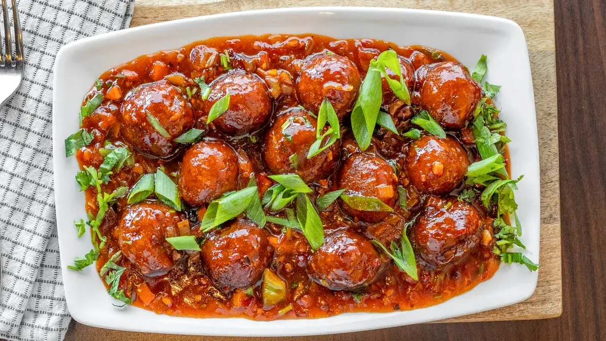 Veg Manchurian at Zaika of India