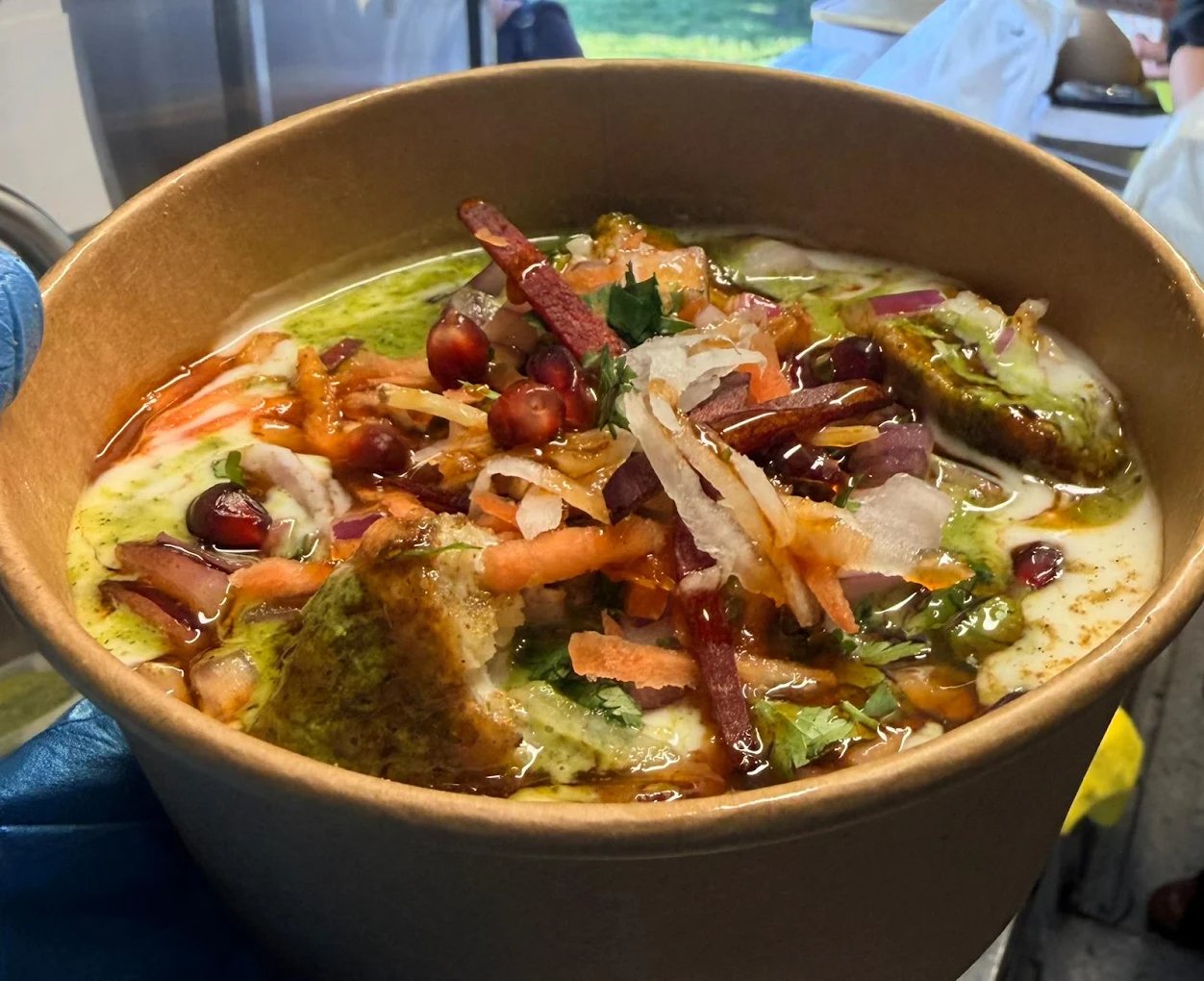 Loaded Punjabi chaat bowl